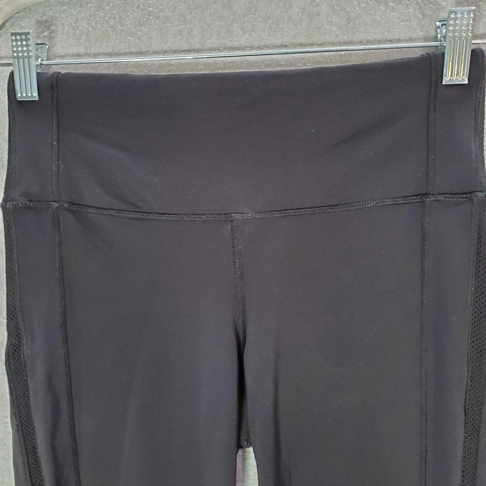 Lululemon Women‎ Activewear Pants 6 Black Hit It Leggings Cropped 22